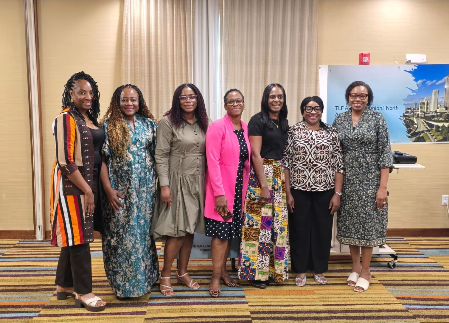 Love Family women alumni fellowship dinner gathering