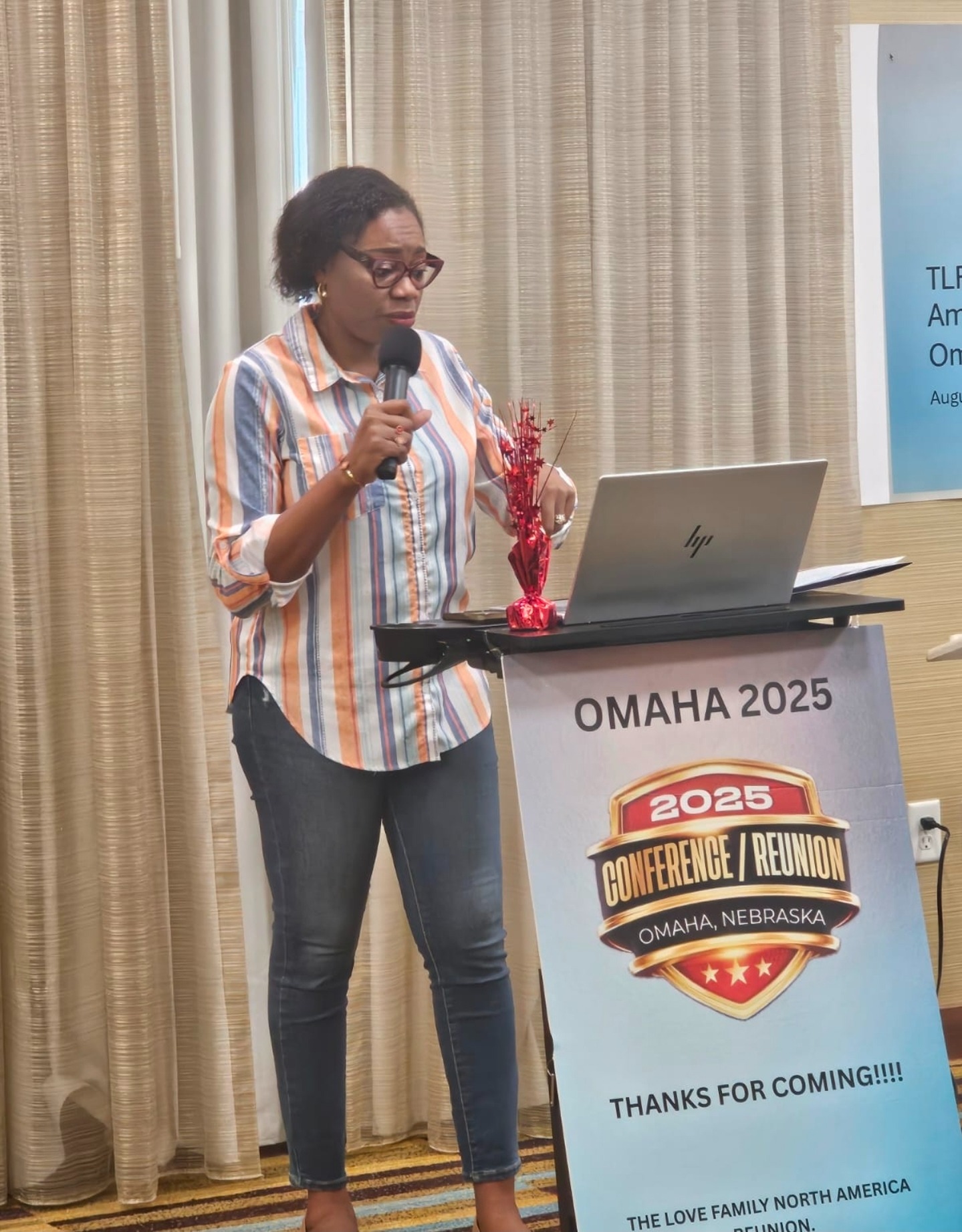 Alumni Gathering and Podium Presentation at Omaha 2025